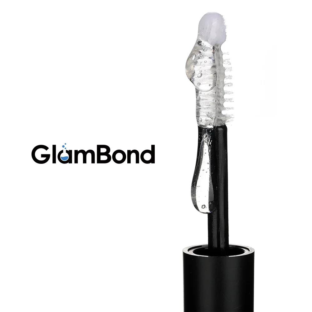 Glambond Coating Sealant For Eyelash Extension  OEM Black Lash Coating Sealant For Cluster Eyelashes