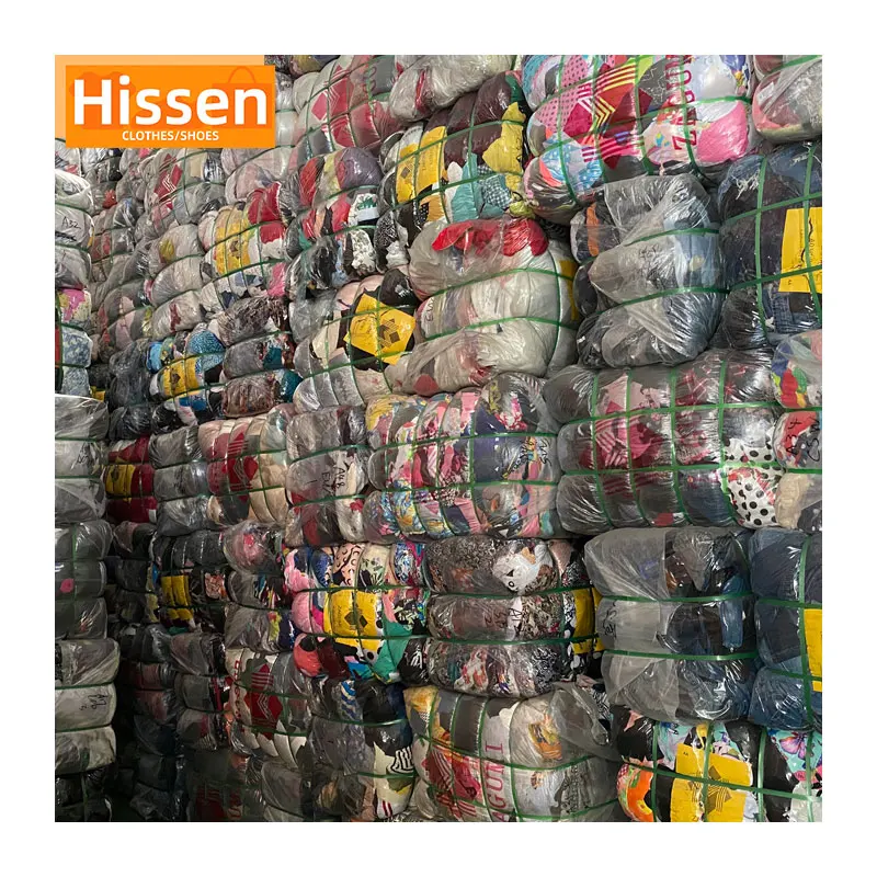 Лидер продаж поддоны для одежды тюки 500 кг Ropa Sehunda Mano Al Por Mayor De Dama одежда подержанной
