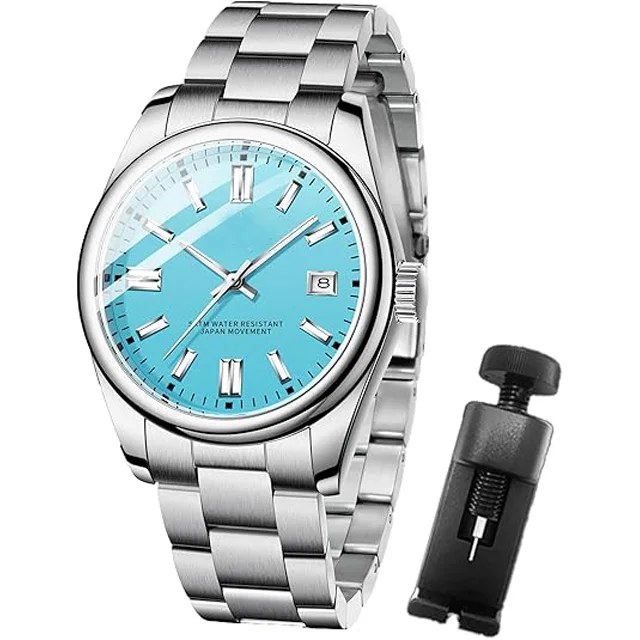 Оптовая Продажа с фабрики водонепроницаемые часы из нержавеющей стали Мужские Аналоговые хронограф модные