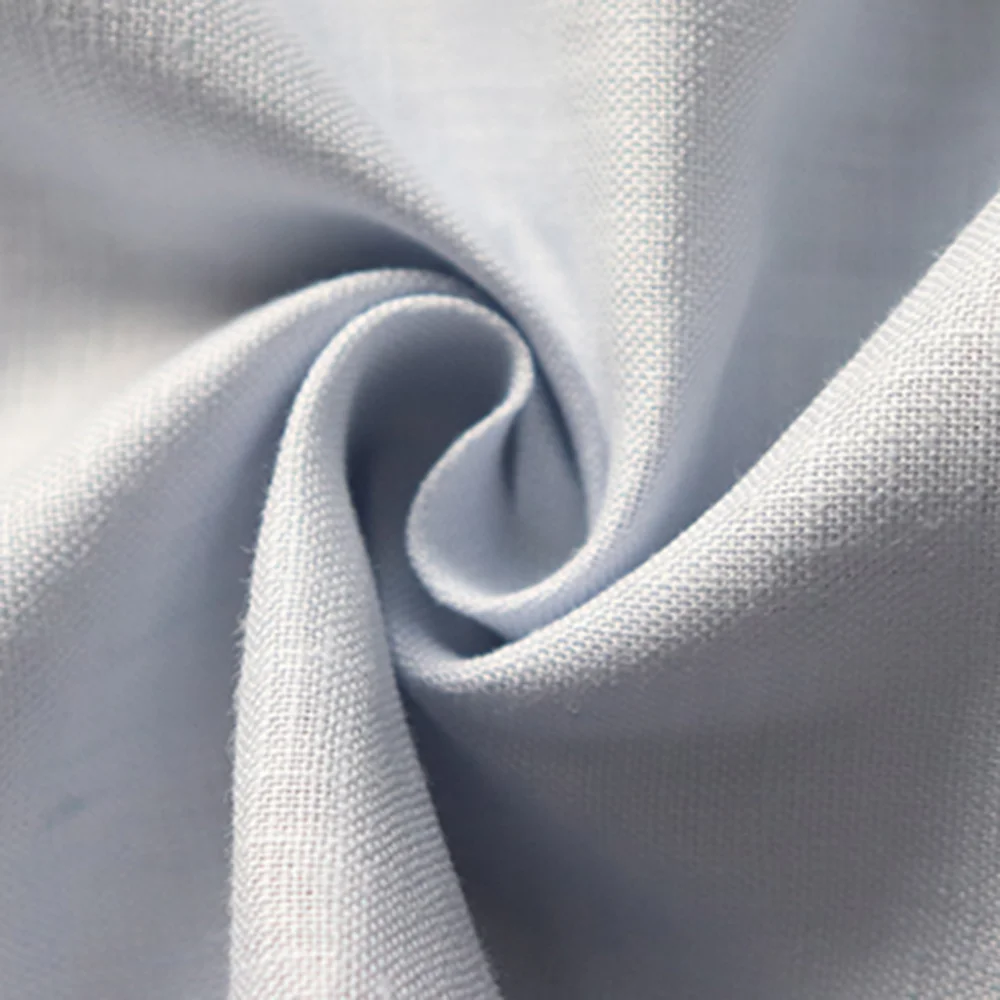 Top quality 100 linen fabric breathable shirt and dress fabric organic linen fabrIC