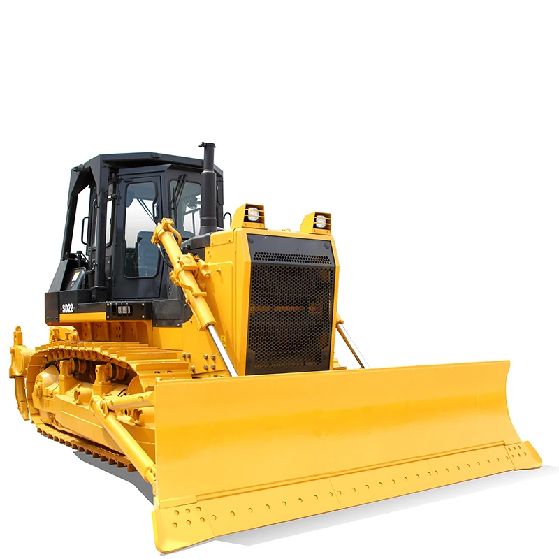 China Famous Brand  Shantui Crawler Bulldozer SD22 220 Hp 23.4 Ton Ride Bulldozer with powerful engine