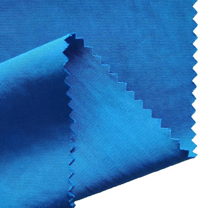 100% Polyamides Waterproof 2/2 Twill Nylon Taslan Fabric Crinkle Style For Jackets