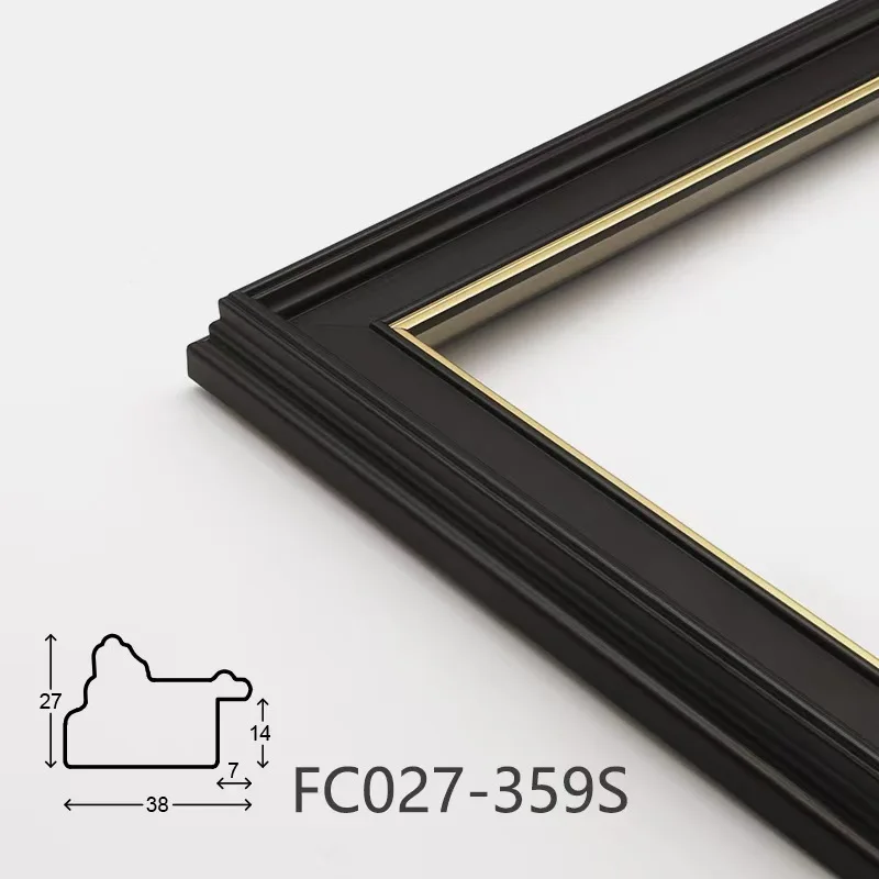 Factory Direct Sale Plastic Frame Moulding Fast Delivery PS Frame Moulding