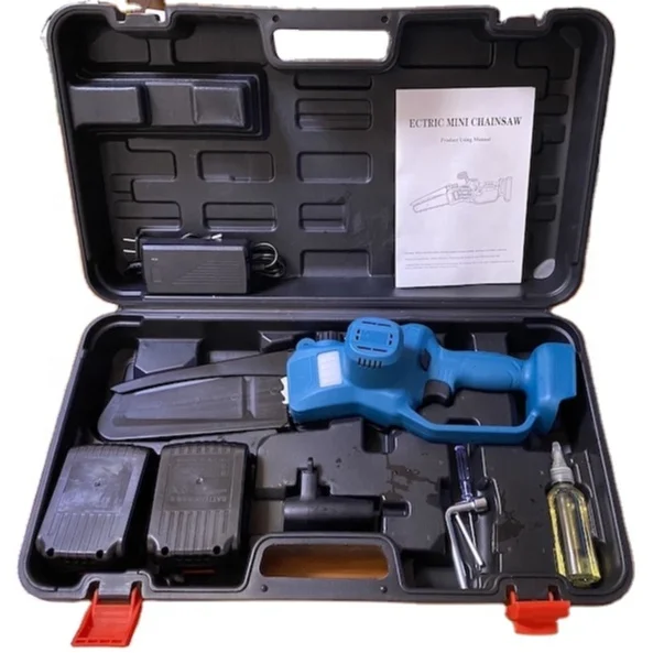 
Mini chainsaw battery portable chainsaw tree cutting machine chain chainsaw 