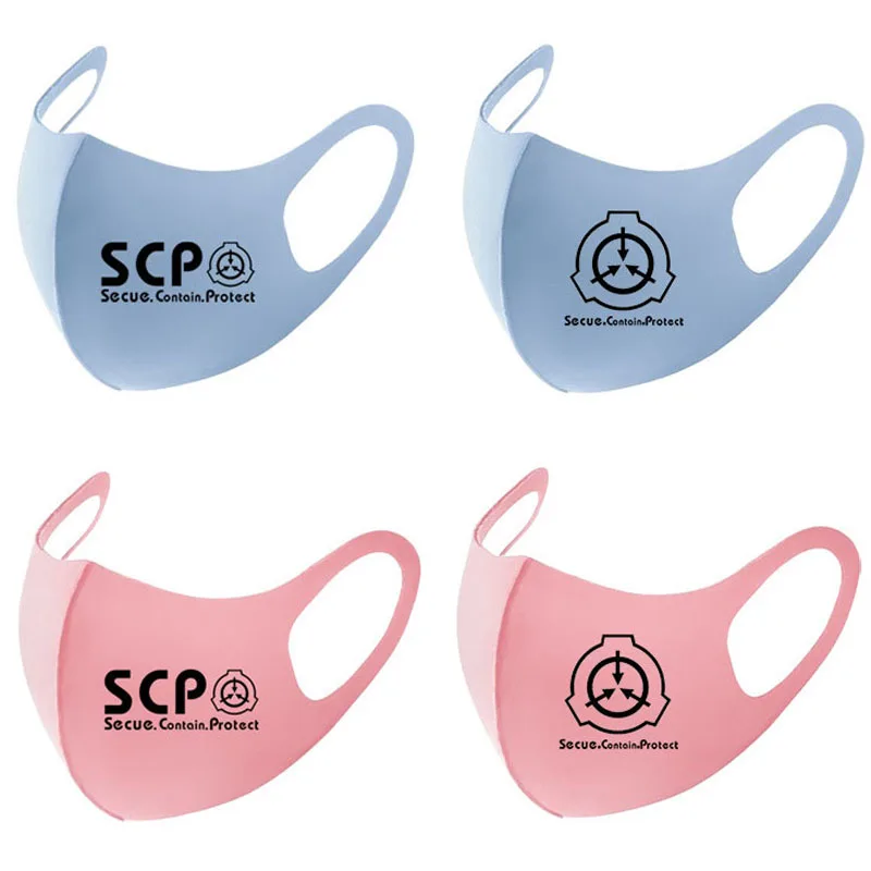 SCP Special Containment Procedures Foundation  Mobile Task Forces MTF Facemask Kids Adults Washable Reusable Custom Mask