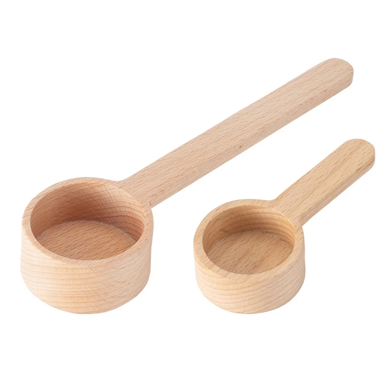 Wholesale Mini Wooden Measuring Coffee Scoop