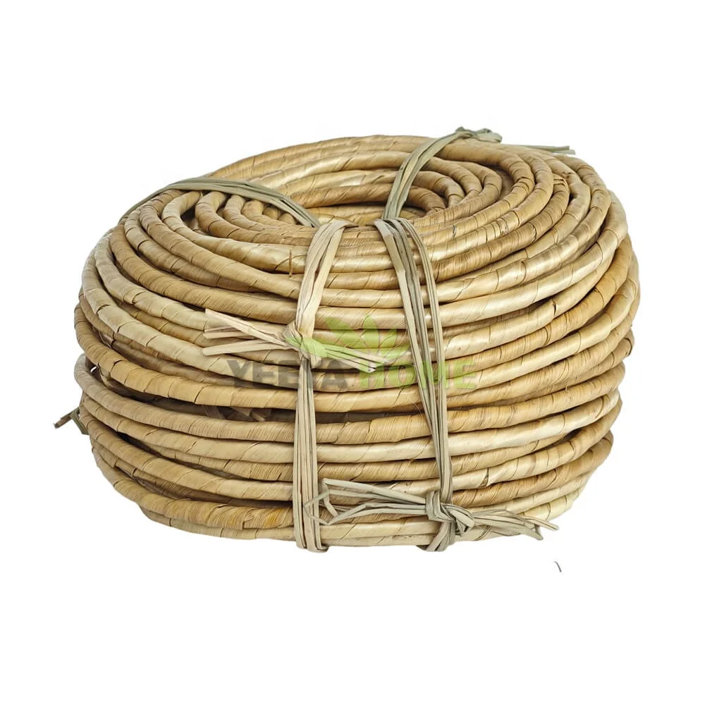 Natural Single-Ply Straw Rope for Weaving Matting Chair Caning Gardening Packaging Making Furniture Gift Handicrafts