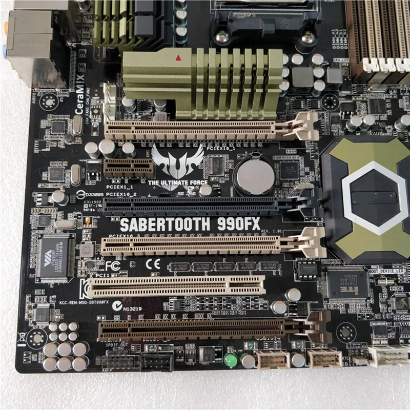Оригинальная настольная материнская плата для ASUS TUF SABERTOOTH 990FX идеальный тест хорошее качество