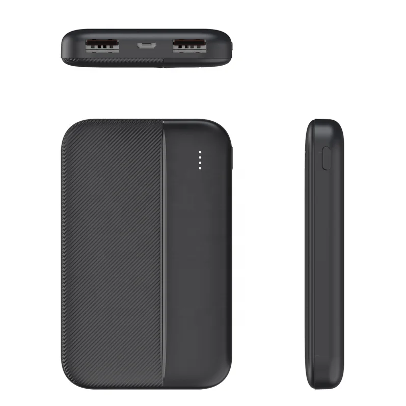 5000mah Super Slim Power Banks Dual USB Ports Easily Customized  Wallet Powerbank 5000 mah