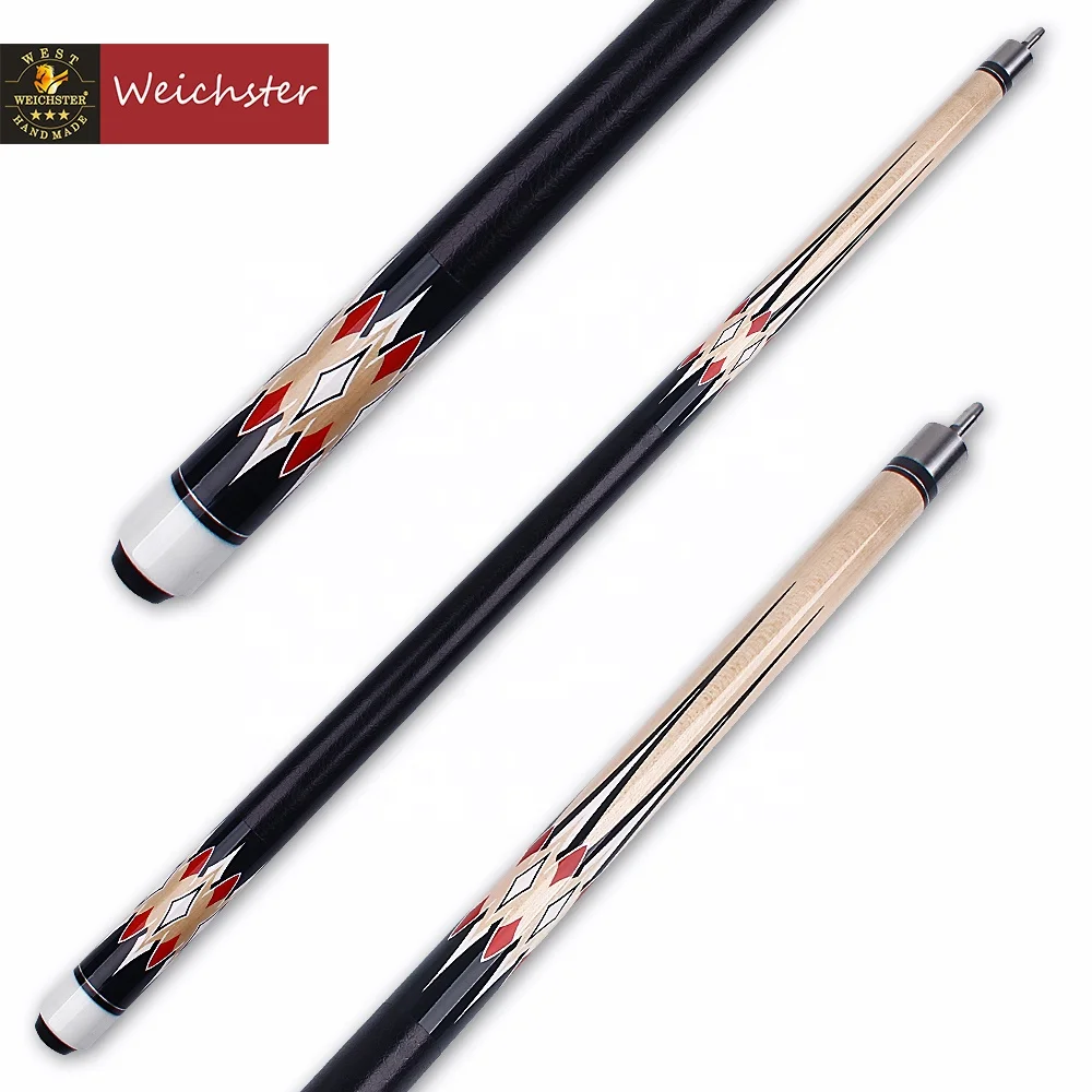 Weichster 1/2 Split Full Maple Wood Billiards Pool Cue Stick