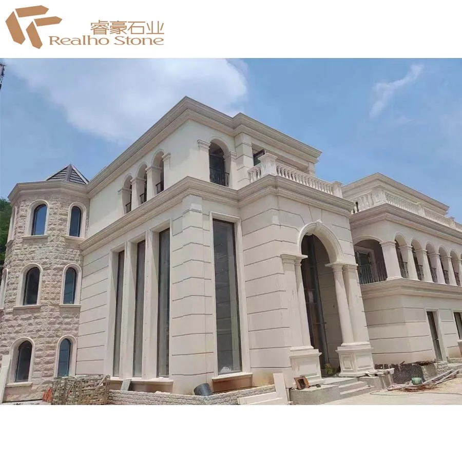 Factory Price Moleanos Gascogne Porto Beige Limestone Moca Cream Limestone For Wall Decoration