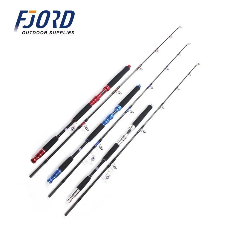 FJORD оптовая продажа 1 68 м 8 2 М 4 двухсекционная удочка для лодки морское рыболовное троллинговое удилище джиг-удилище