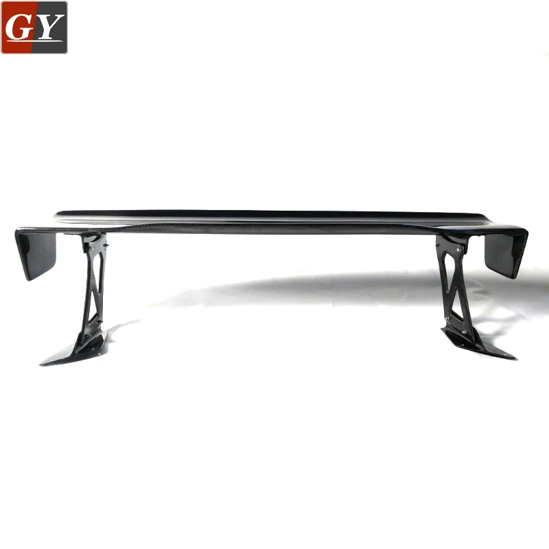 CARBON FIBER VRS EURO EDITION STYLE GT WING 1600MM (TYPE-1 EXCLUSIVE MOUNT = BLACK FRP) FOR MITSUBISH 08-16 EVO 10