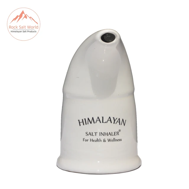 Pure Natural Himalayan Rock Salt Inhaler For Health Care Made by Best Quality Ceramic Material Having Purified Himalayan Crystal