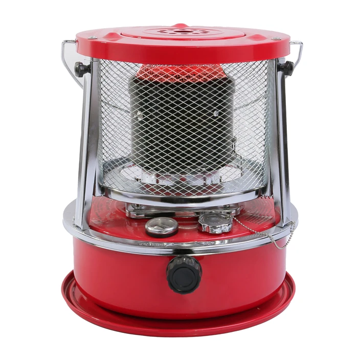 Kerosene Stove Heater Lightweight Portable Stainless Steel Oil Heater Glass Burner Kerosene Heater