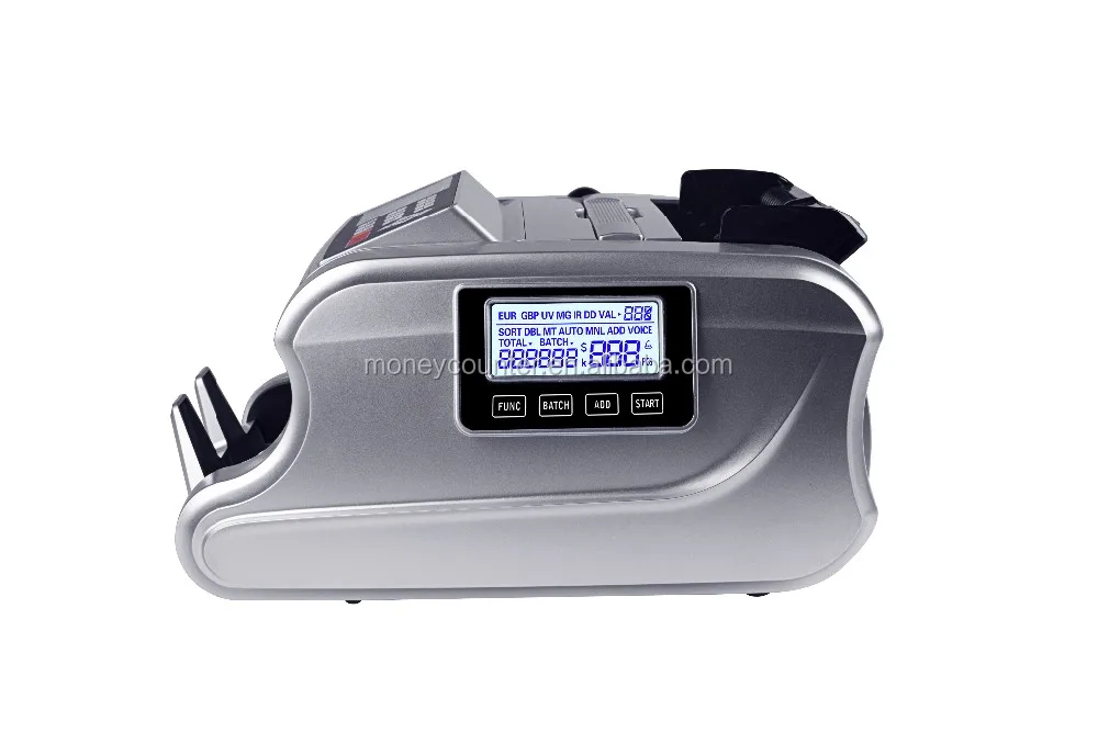 AL-6700T Note Counting Machine Mix Currency Value Counter Bill Counter