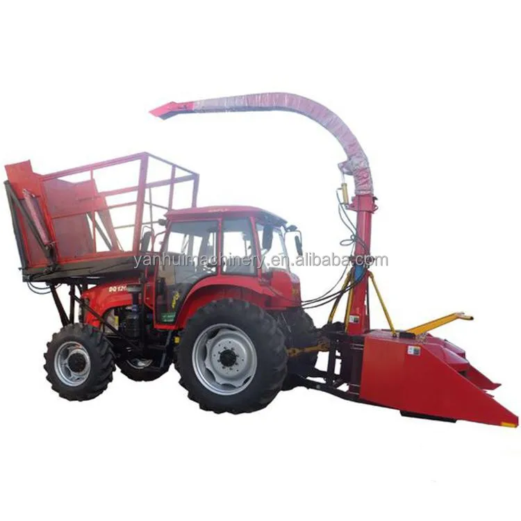 High Productivity Corn Silage Harvester Forage Mounted Harvesting Machine