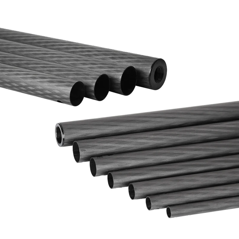 Custom OEM 3k carbon fiber tube telescopic carbon fiber pole