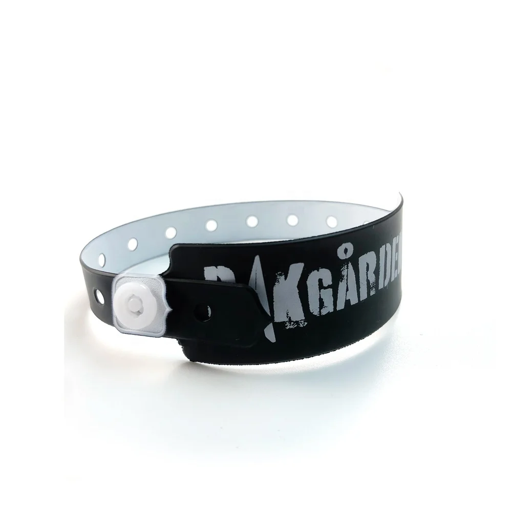 factory direct custom wristbands cheap disposable wristbands pvc plastic bracelets