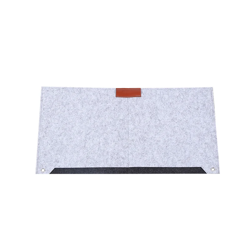pads non-slip mouse large double dual-sided foldable folding computer cork pu pvc leather wool felt desk mat pad