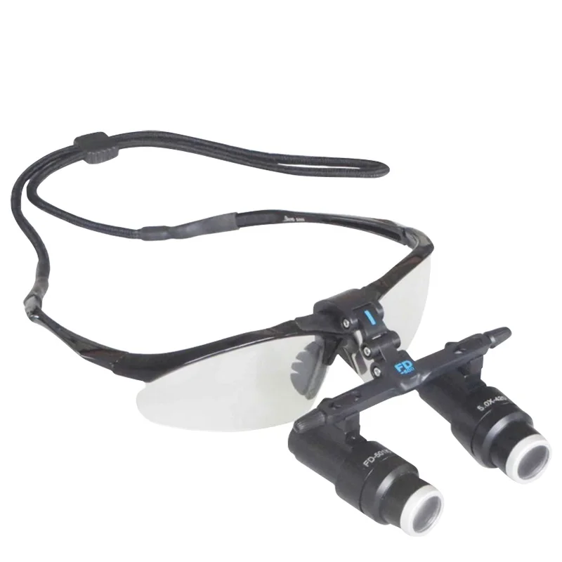 2.5X 3.5X Dental Loupe Galileo Magnifying Glasses Frame Surgical Medical Binocular Loupes