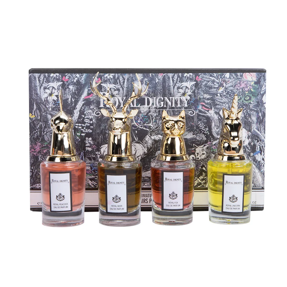 Wholesale 30ml Womens Four Piece Gift Box Set Long Lasting Classic Perfume Set perfume travel sets mini fragrances