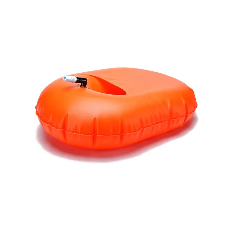 Manufacture Inflatables Kids PVC Waterproof Swim Buoy Bag Buoy Swimming Pool Buoys Floating Pull Buoy Floating Swim Buoy
