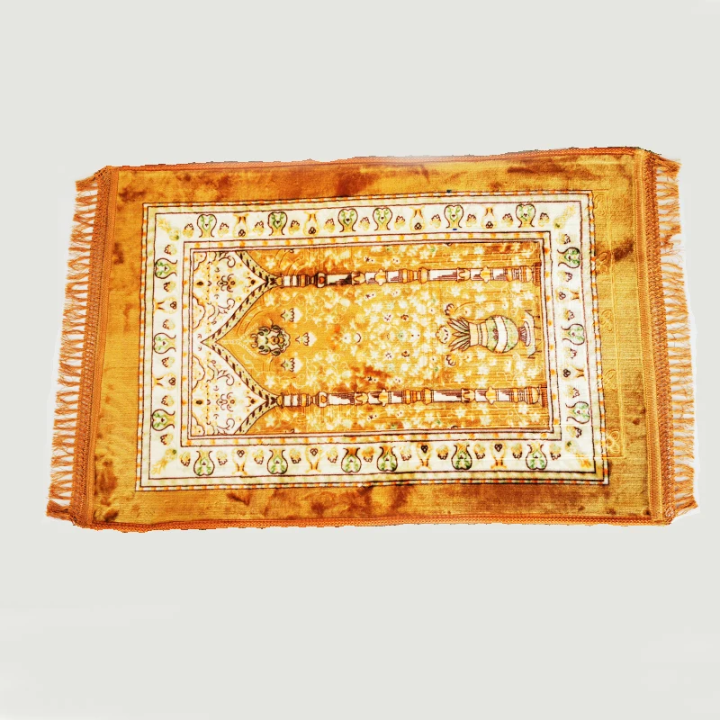 muslim religion prayer mat polyester carpet 70x100cm