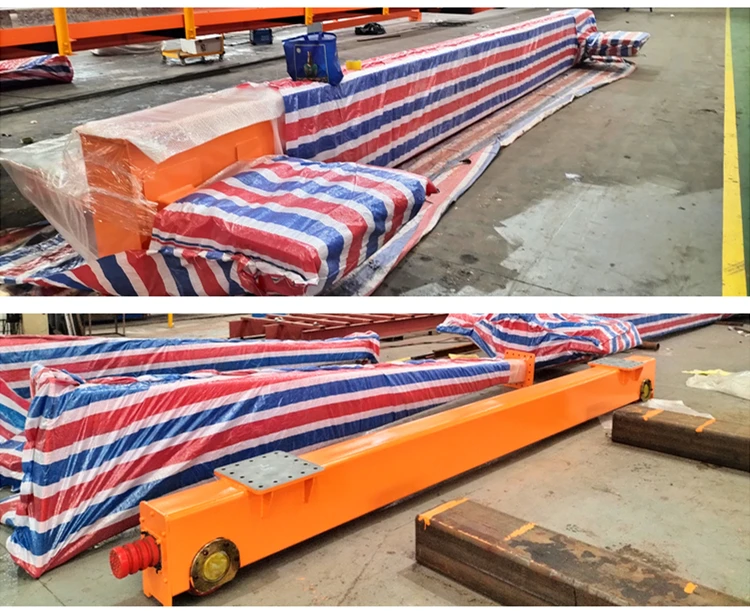 10 ton 16 ton Europe style single girder beam 12.5 T 15 ton gantry crane overhead EOT crane for sale in Seaside workshop