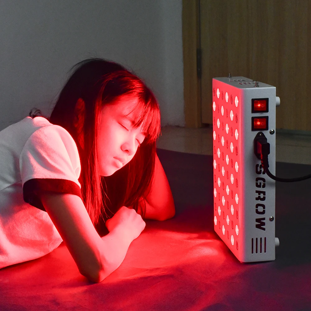 SGROW RS 300W Double Chip High Irradiance LED Therapy Lamp Red Light Therapy
