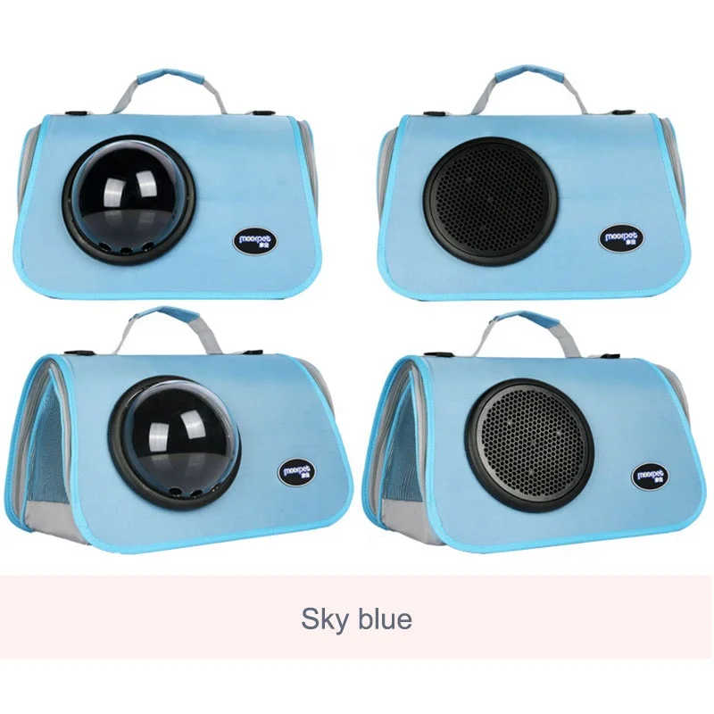 Cat bag out portable one shoulder schoolbag space capsule messenger backpack dog cat cat cage carrying supplies