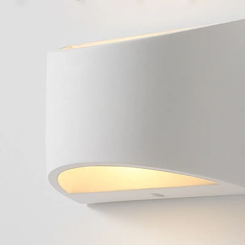 GU10 Gypsum Light Trimless Downlight Modern Design For Home Wall Lamp GU10 Plaster Lighting