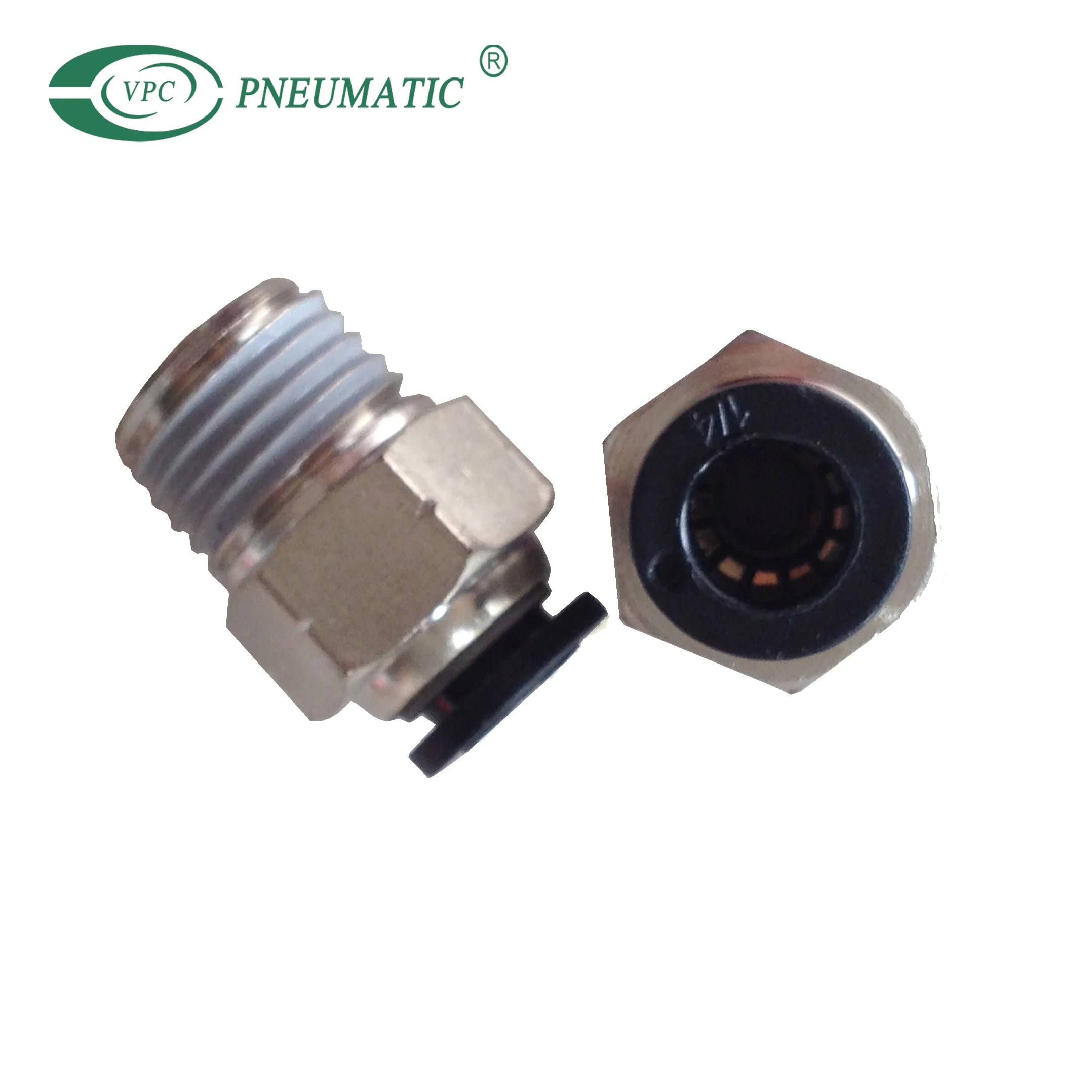VPC Series 1/8 BSP Male Thread Straight Quick Connect Pneumatic One Touch Fitting