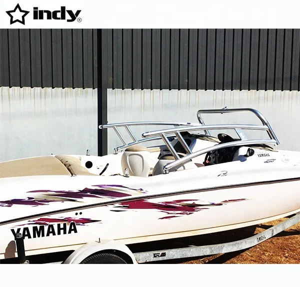 Indy Max forward facing boat wakeboard tower anodized fits ocean environment