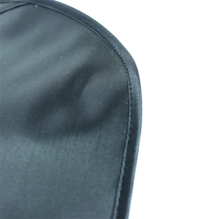 
LOW MOQ Customized LOGO High Quality Leather Wig Bag Hair Extensions Packing Bag With Hanger 