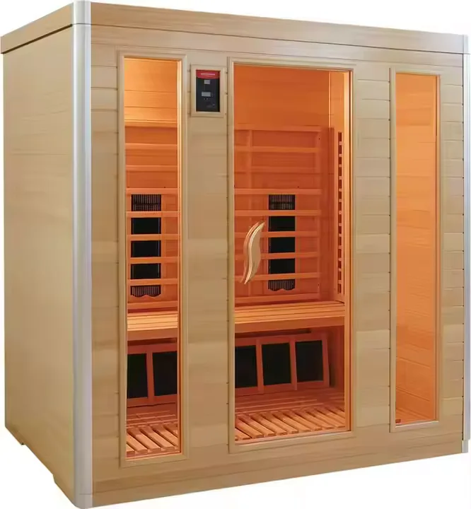 New Full Spectrum Infrared Vitality Sauna Rooms Portable Mini 2 Person Sauna Room
