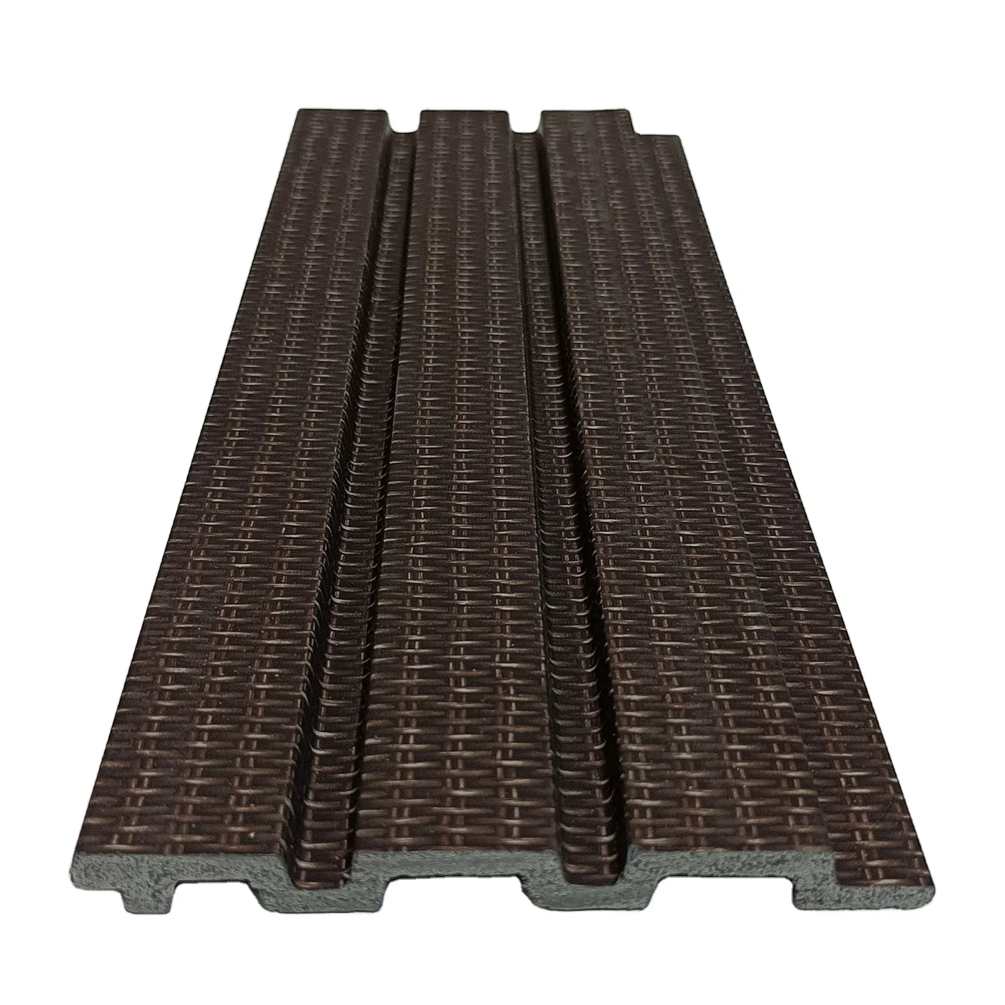 Oushe wpc PS wall panel design interior exterior decorative fluted wall panel board building decorate