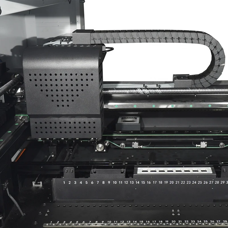 Electronic production machinery 8 head high speed pcb LED chip mounting production line pick and place machine smd