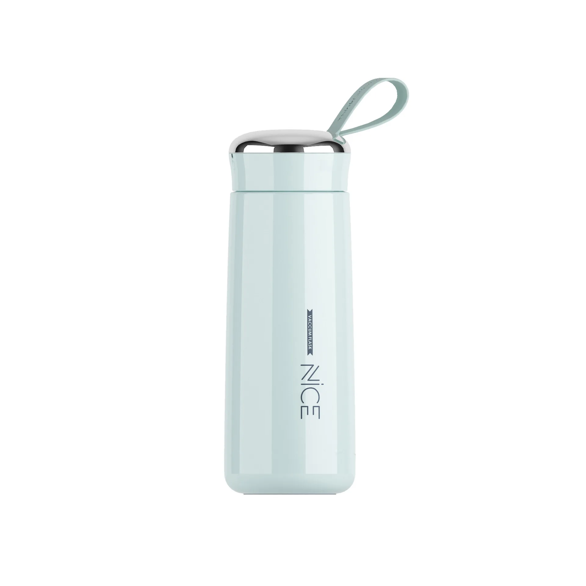 NICE 304 Stainless Steel Thermos Cup High-Appearance Water Bottle with Lid Wholesale for Male Female Students Office Workers