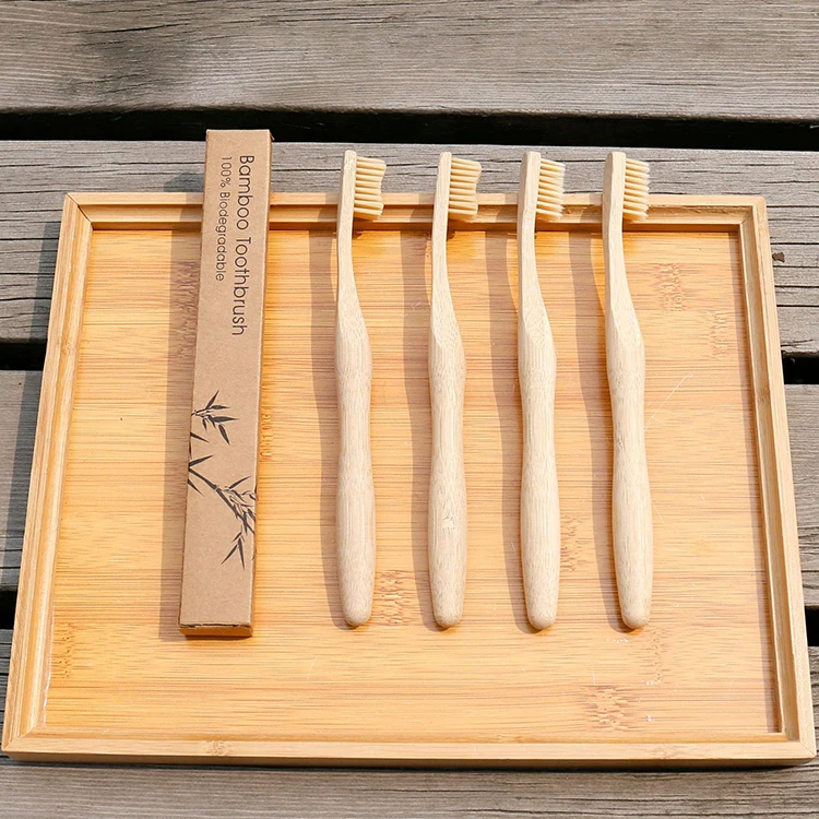 
Natural Carbon Charcoal Bristles Bamboo Toothbrushes Environmental Protection Bamboo Bristles Charcoal Toothbrush 