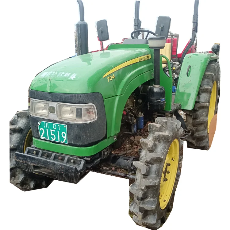 Б/у колесный Сельскохозяйственный маленький трактор 70 лошадиных сил