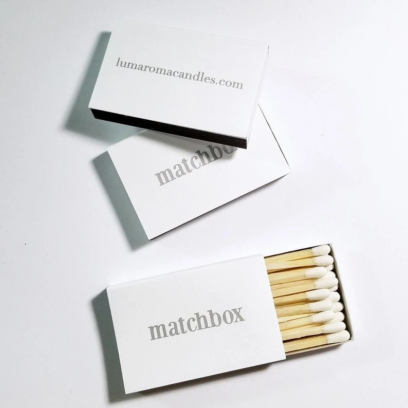 Коробка с индивидуальным дизайном, белая Красивая сигарета, подходит для креативного подарка