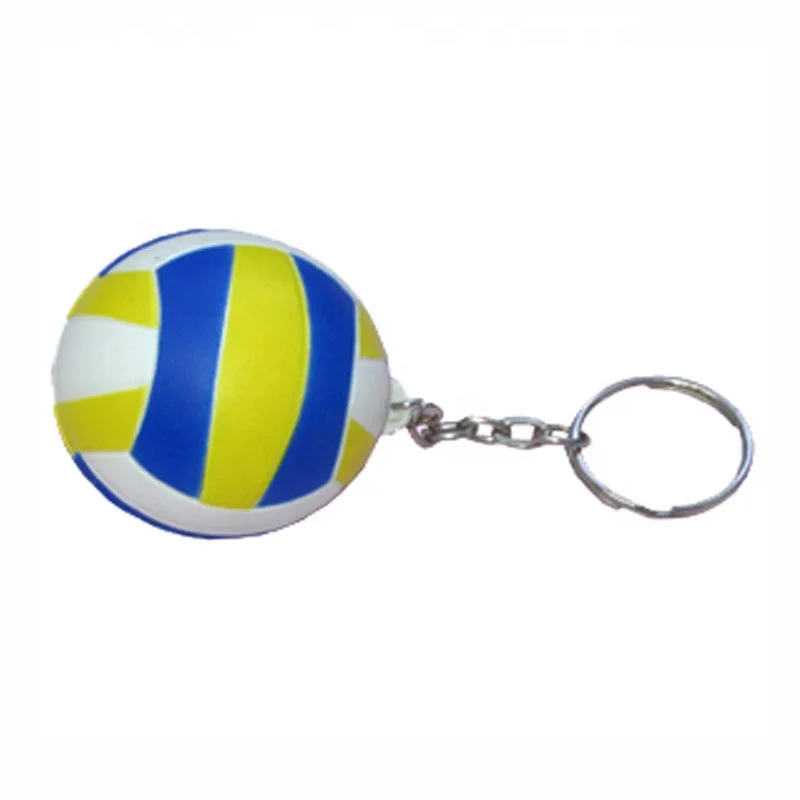Promotional Gifts Custom Logo PU Stress Ball Pepsi Keychain
