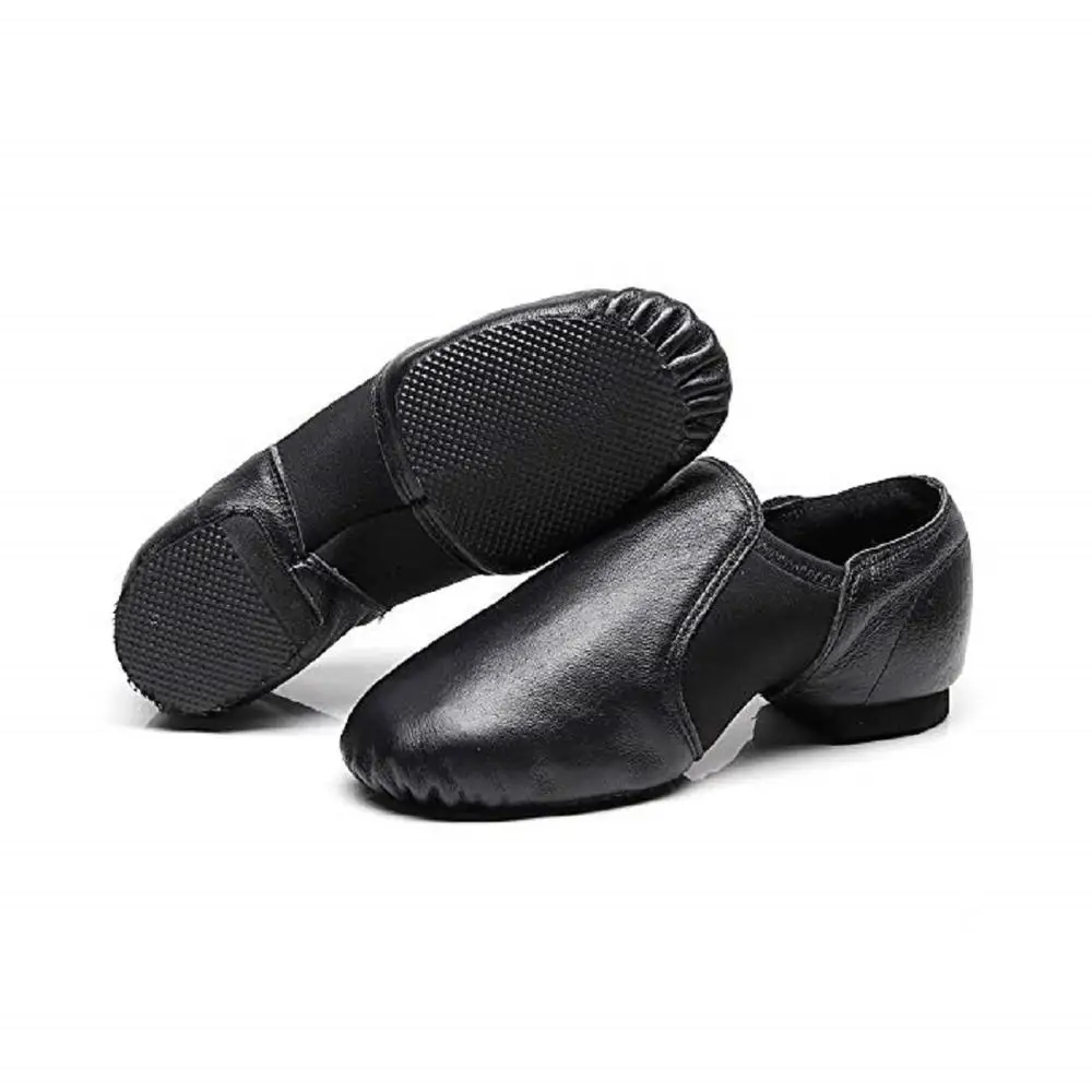 Sasan Genuine Leather Dnace Jazz Shoes Modern Dance Soft Women Men Dance Brown Club Shoe Black,brown Standard Wildauto OEM\ODM