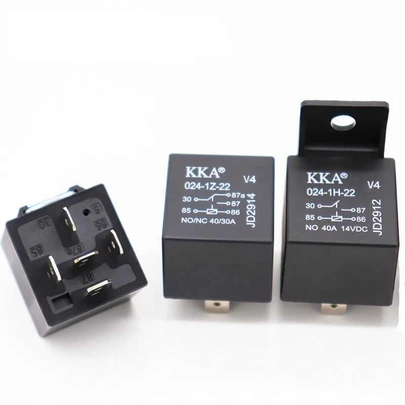 Автомобильное реле 12V 40A 4pin 5pin