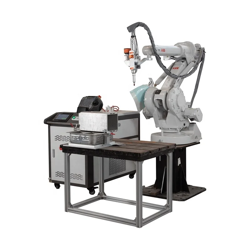metal steel stainless laser welder laser welding machine robot arm