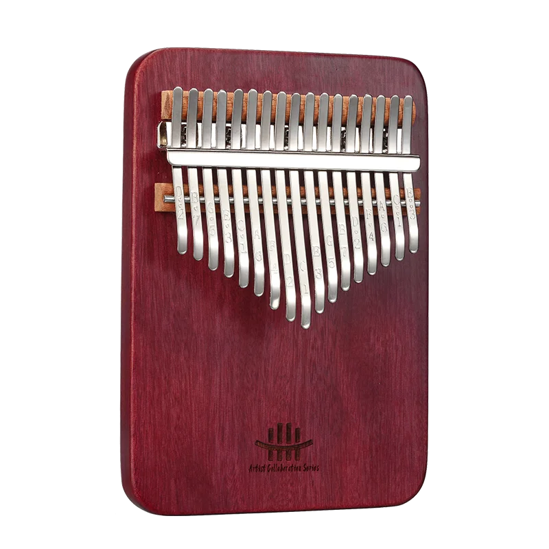 Portable 17/21Keys Kalimba Thumb Piano Musical Instrument Gift Wooden Finger Thumb for Kids and Adults