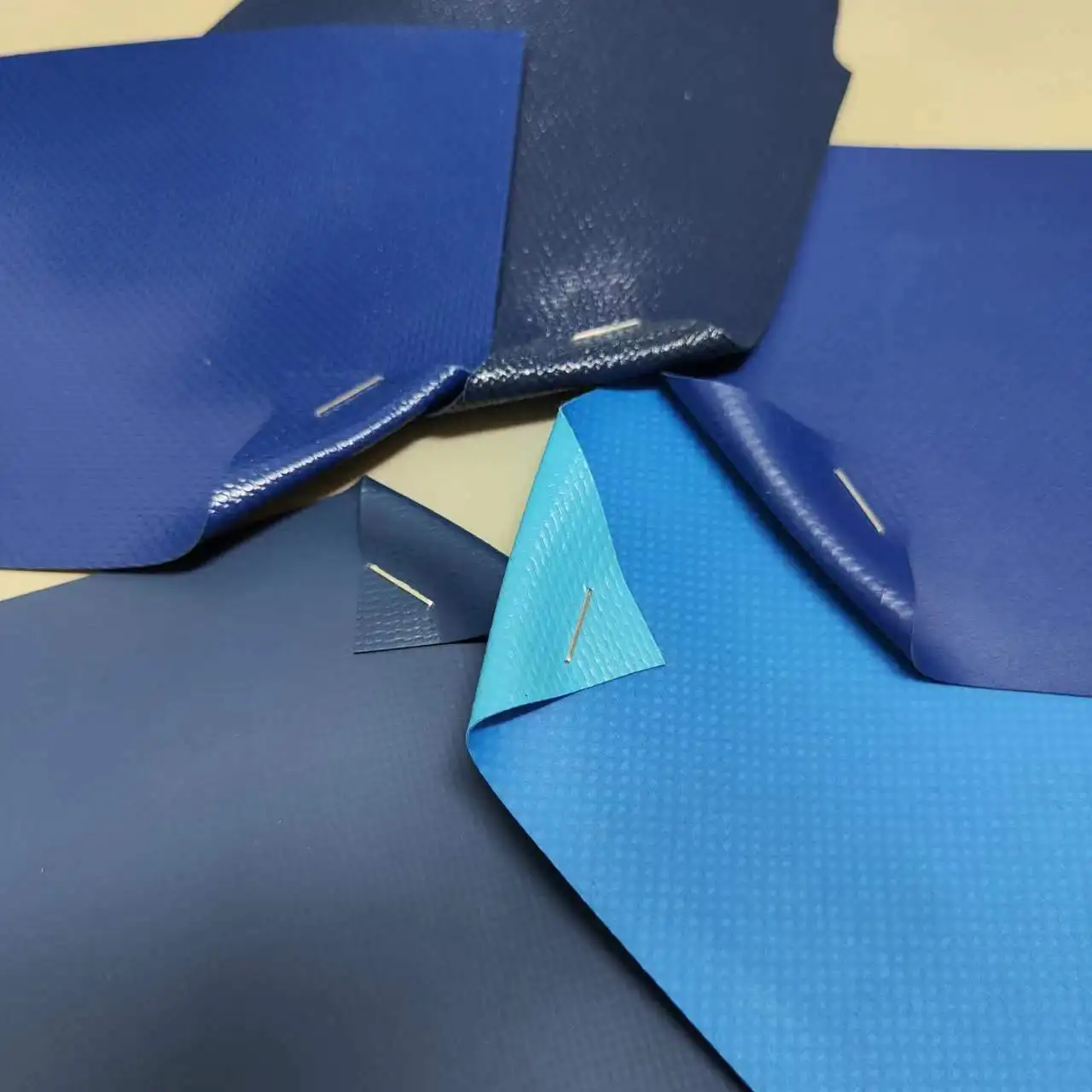 B grade PVC Coated Fabric Stock Lot, PVC Tarpaulin for Tent and Covers