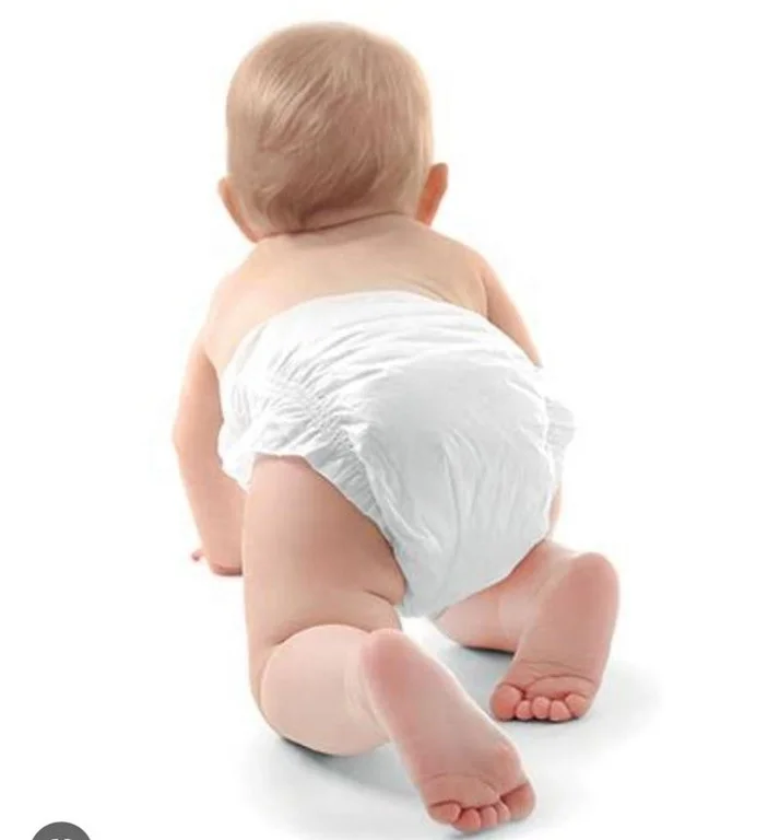 Baby Diaper Breathable Disposable Non Woven soft Fabric Printed 3D Leak Prevention Channel