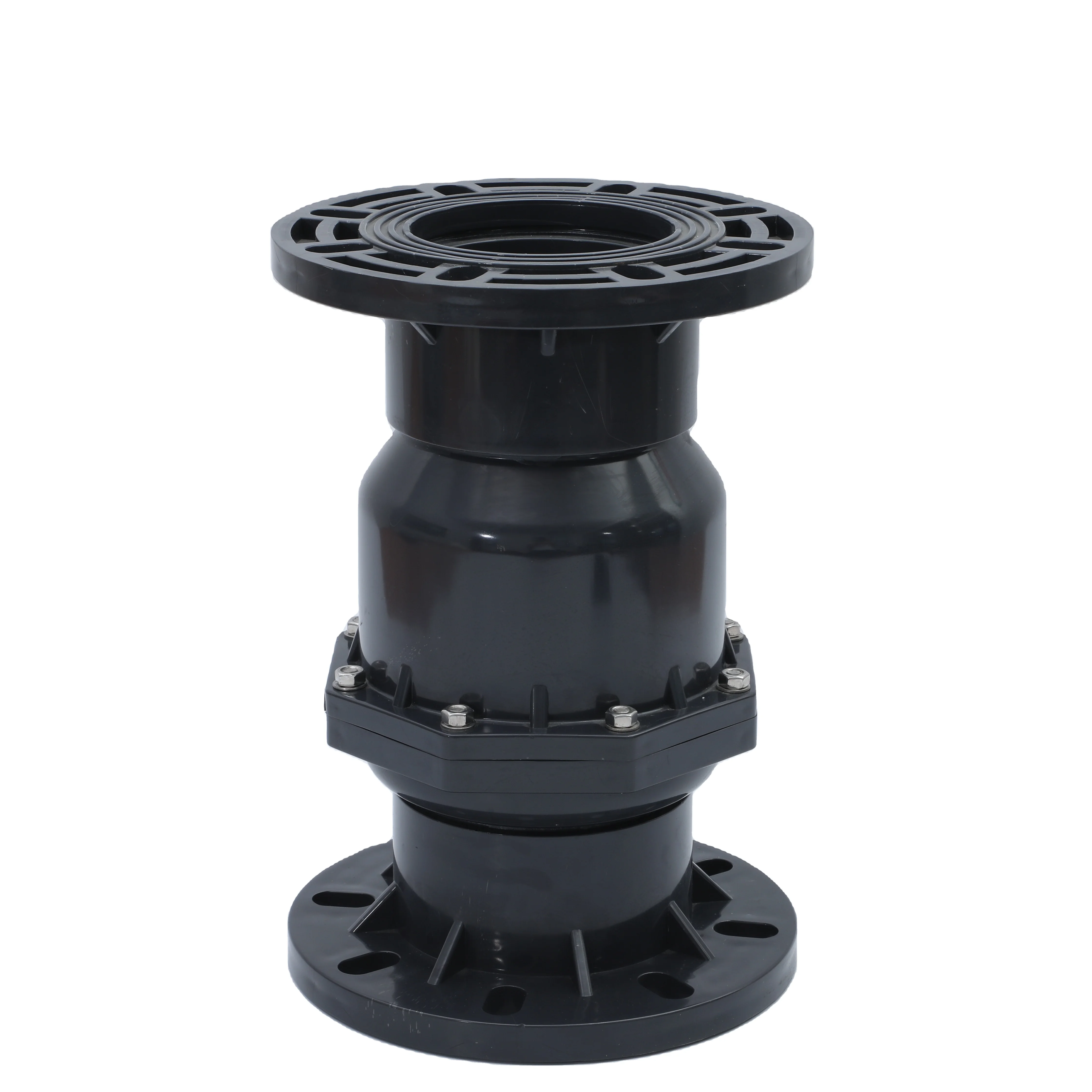 Flange check valve DN200 of UPVC irrigation aquaculture swimming pool